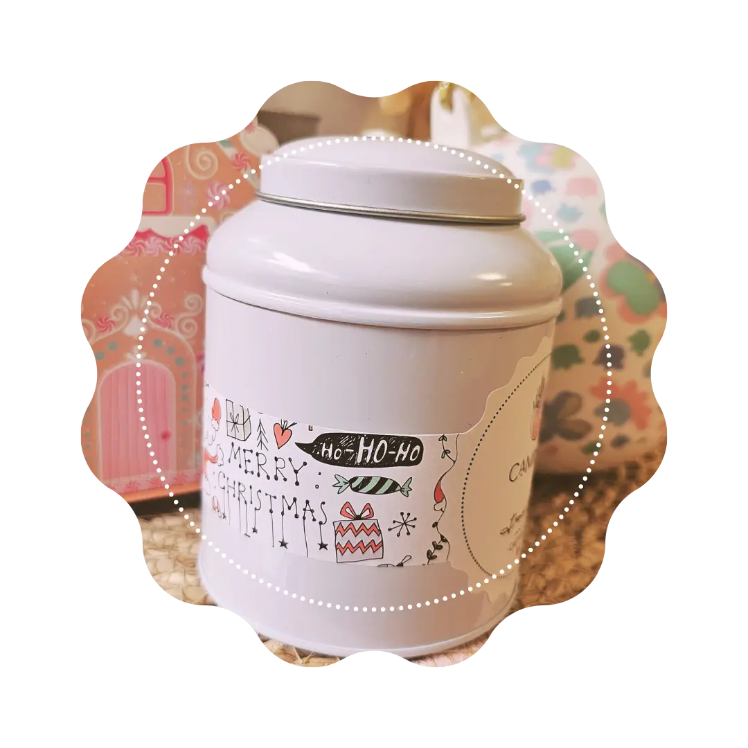 Boite de thé collector "5 Ans" - 100g vide CaminaTea