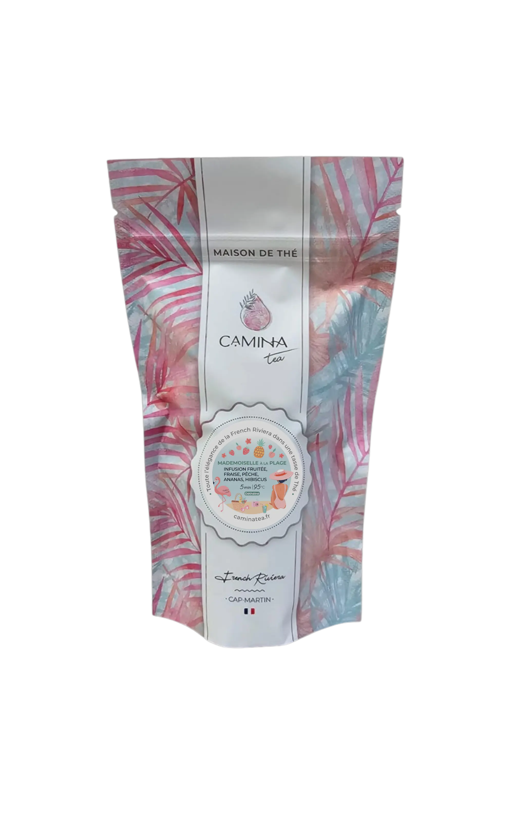 Infusion Fruitée - "Mademoiselle à la Plage" 🦩 CaminaTea