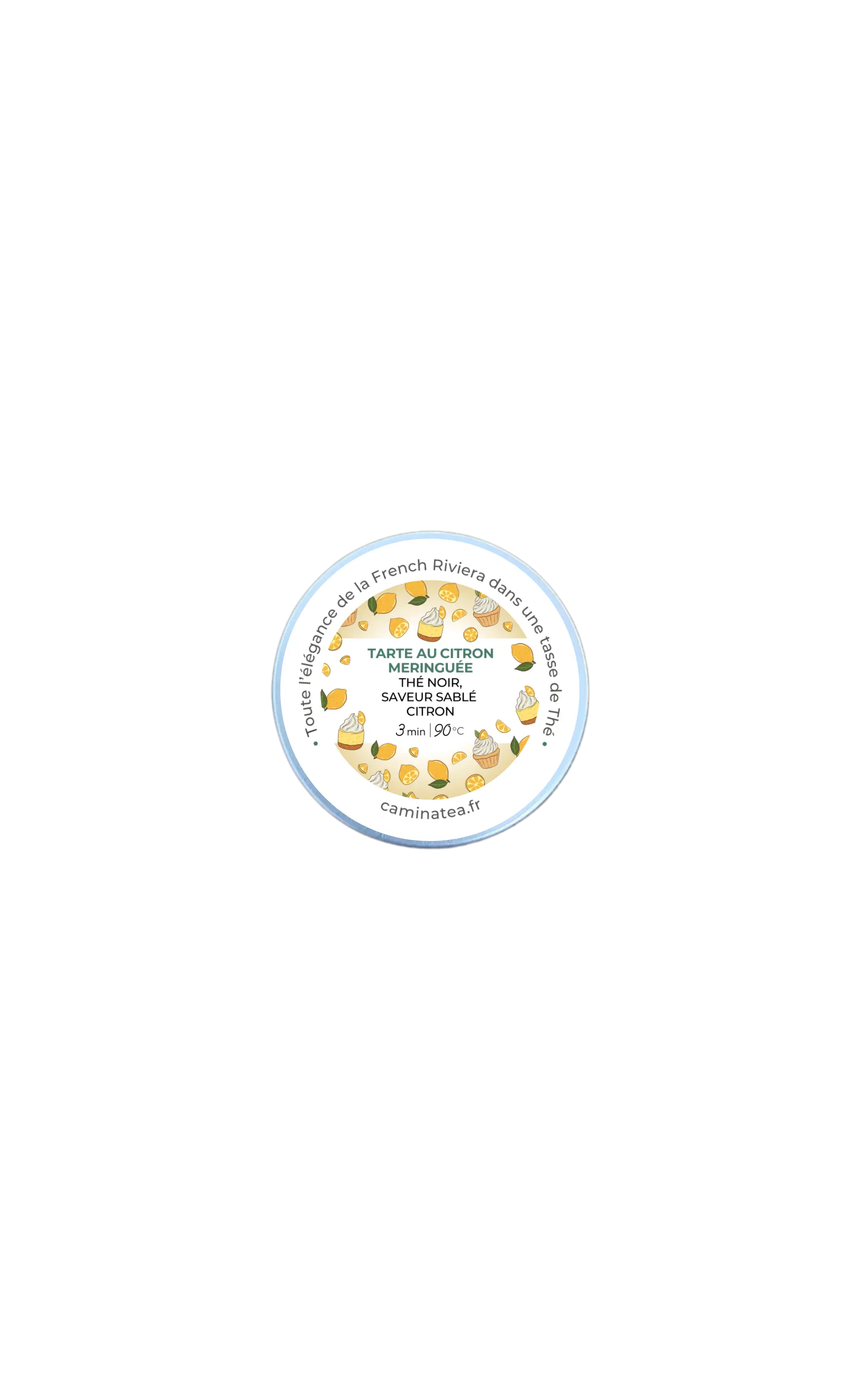 Thé Noir - "Tarte au Citron Meringuée" 🍋 CaminaTea