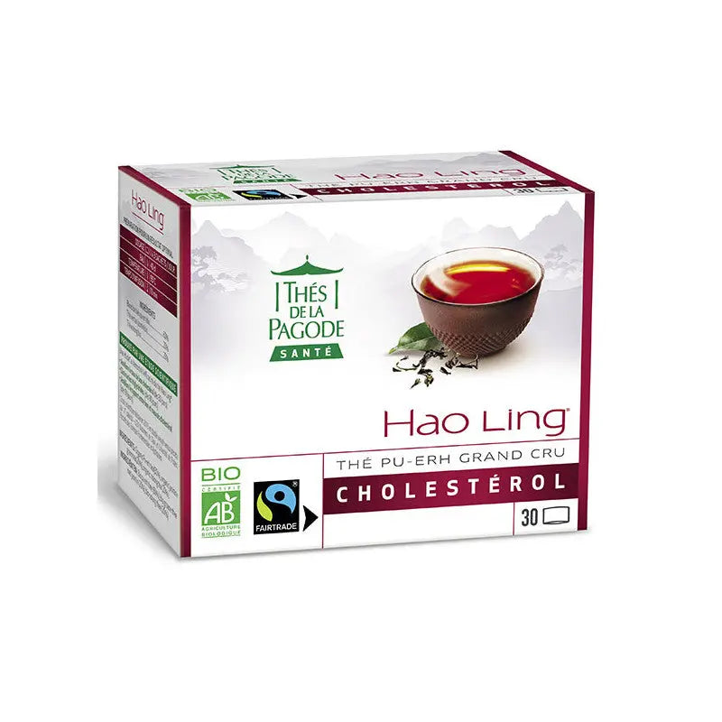 Hao Ling -Thé Pu-erh Cholestérol - 30 sachets CaminaTea