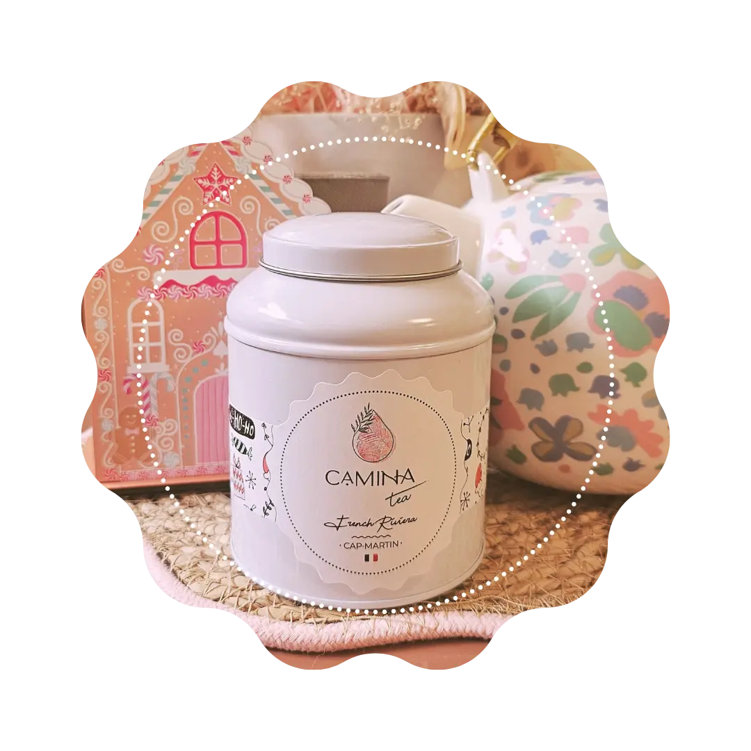 Boite de thé collector &quot;5 Ans&quot;  - 100g vide CaminaTea