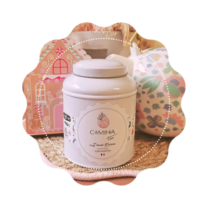 Boite de thé collector &quot;5 Ans&quot;  - 100g vide CaminaTea