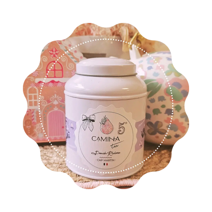 Boite de thé collector &quot;Noël&quot;  - 100g vide CaminaTea