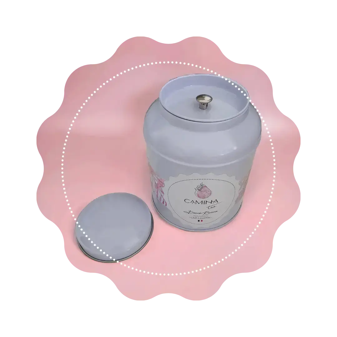 Boite thé vide CaminaTea - 100g CaminaTea