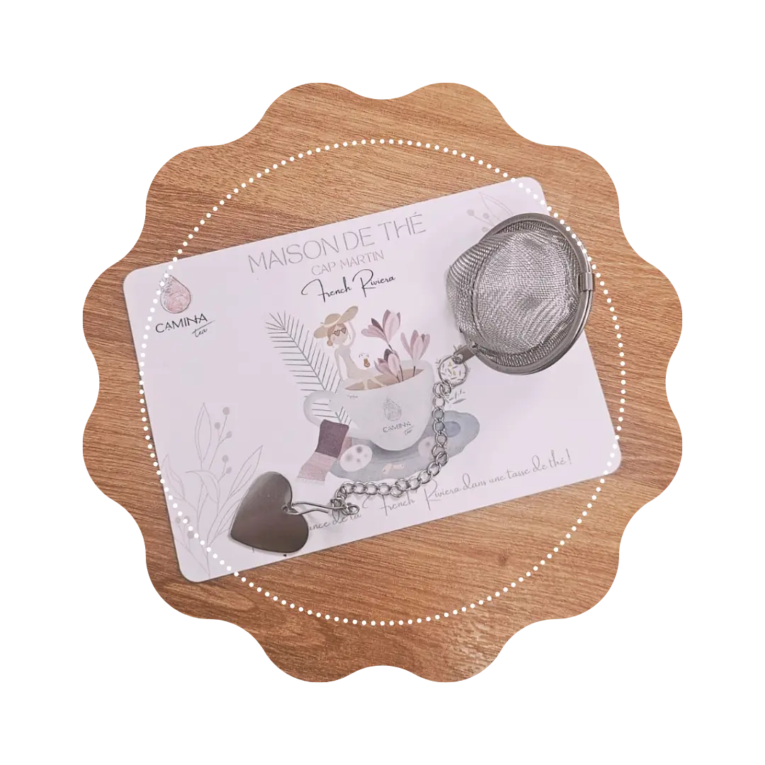 Boule à thé coeur 🩷 CaminaTea