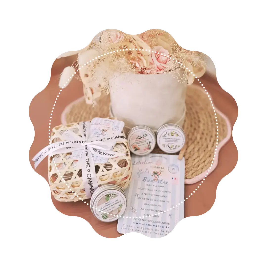 🌱 Coffret Bambou "Bien-être" 🌿 CaminaTea