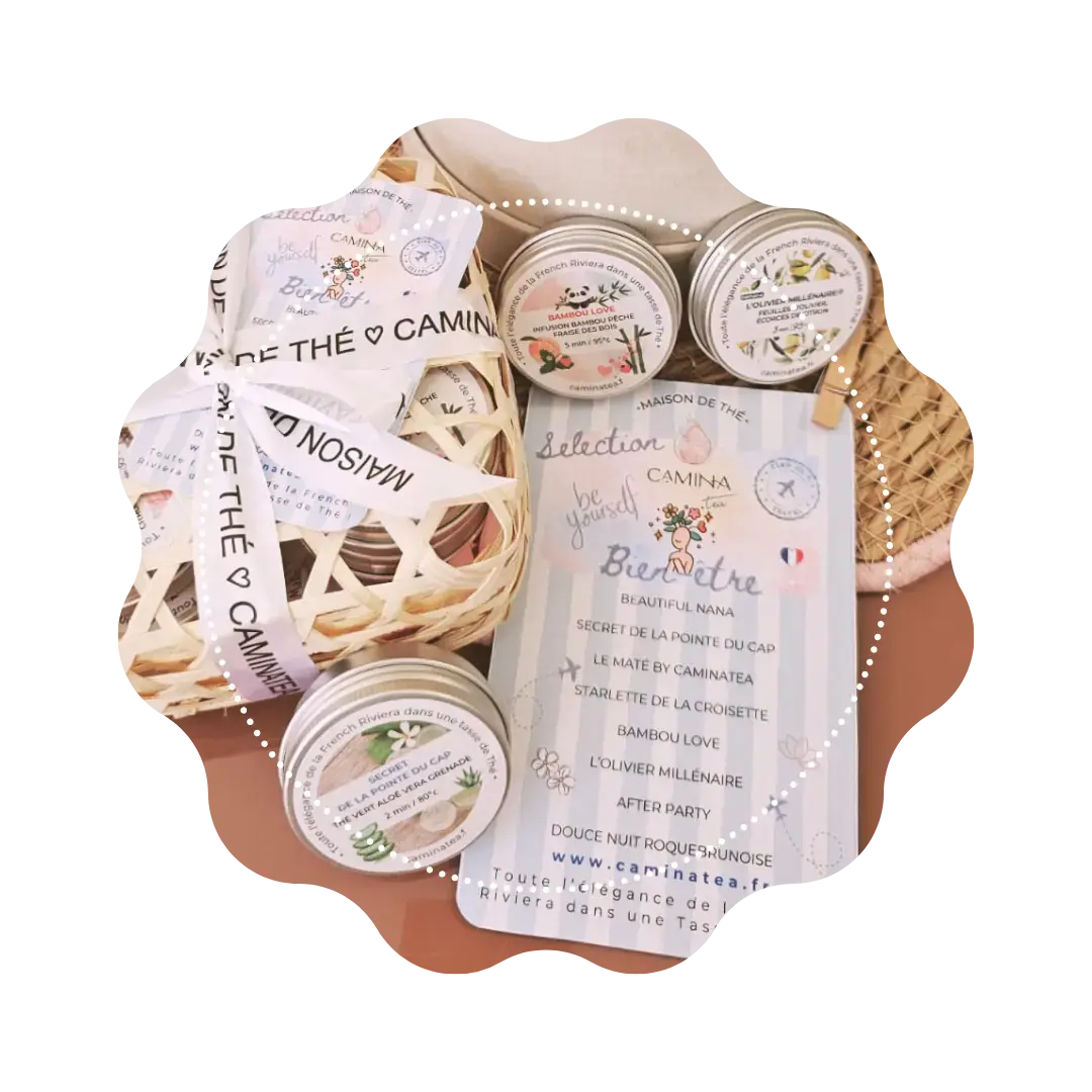 🌱 Coffret Bambou "Bien-être" 🌿 CaminaTea