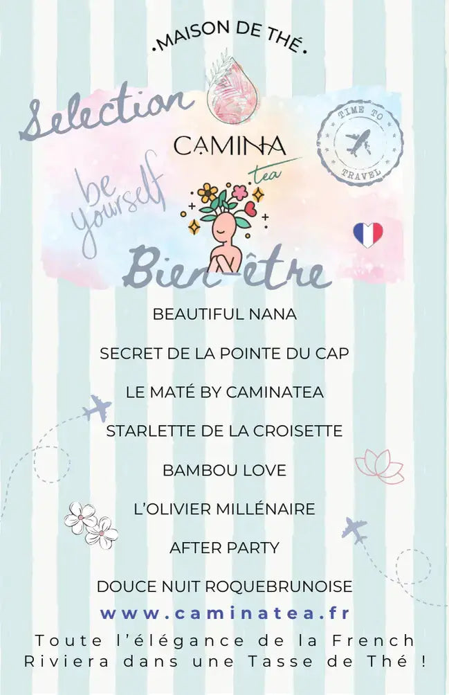 🌱 Coffret Bambou "Bien-être" 🌿 CaminaTea