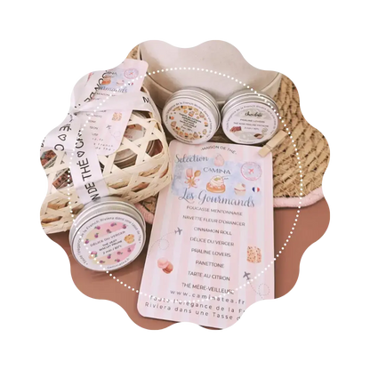 🍪 Coffret Bambou &quot;Les Gourmands&quot; 🧁 CaminaTea