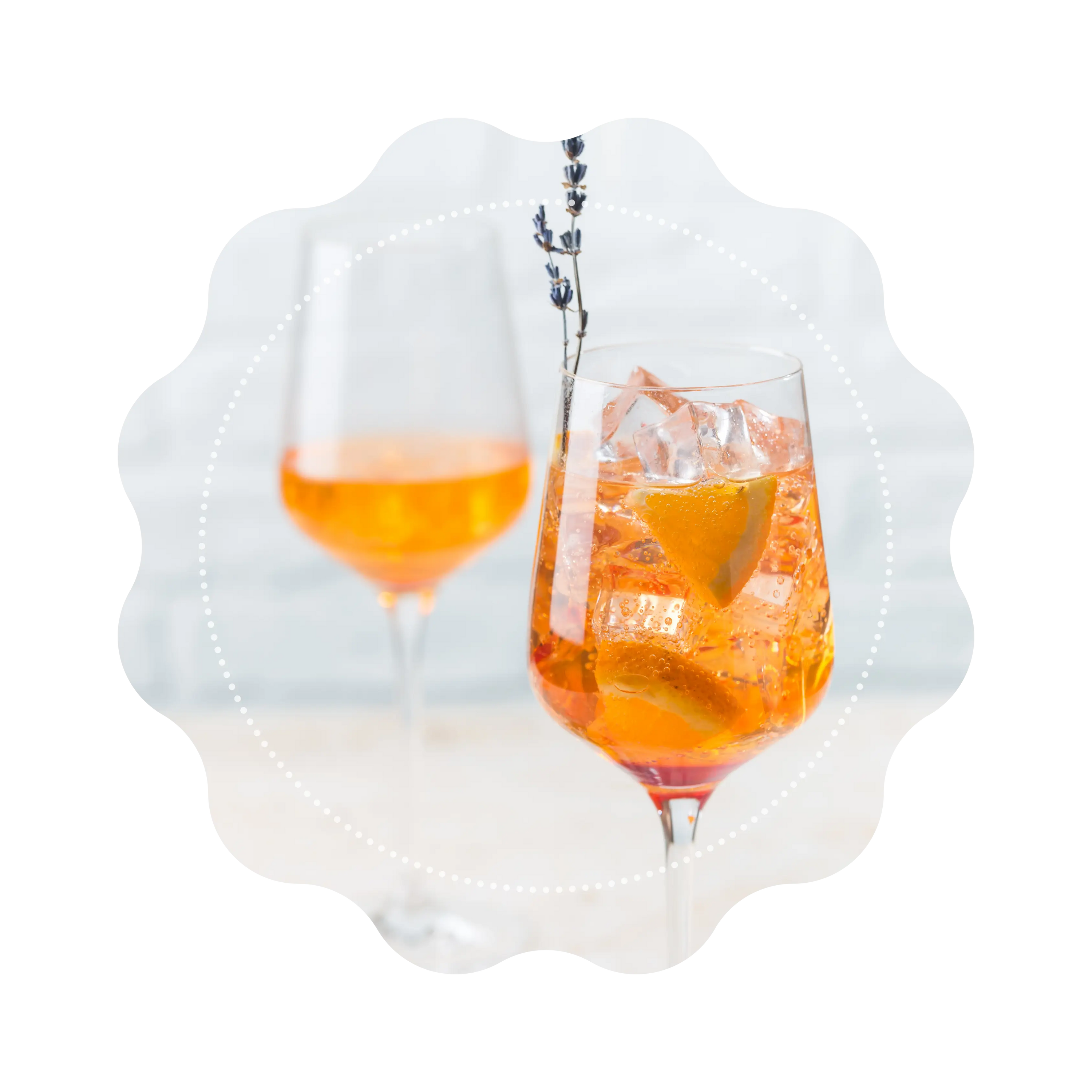 Eau Fruitée - Cocktail Vue Mer façon Spritz 🍹 CaminaTea