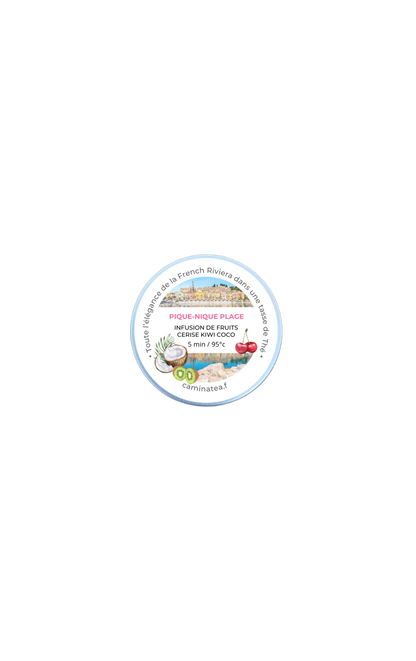 Eau Fruitée - Pique Nique en Bord de Mer 🍒🥝🥥 CaminaTea