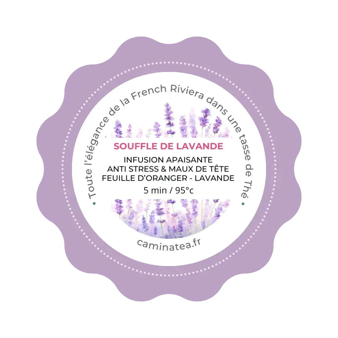 Infusion Apaisante - "Souffle de Lavande"🪻 CaminaTea