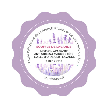 Infusion Apaisante - "Souffle de Lavande"🪻 CaminaTea