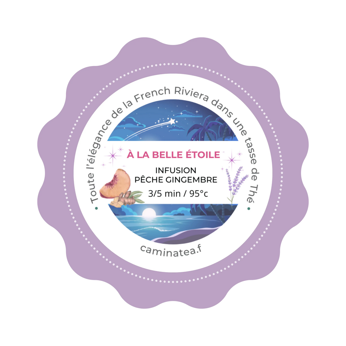 Infusion - À la Belle Étoile ✨️🍑 CaminaTea