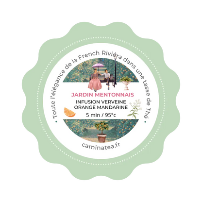 Infusion - &quot;Jardin Mentonnais&quot; 🌳🍊 CaminaTea