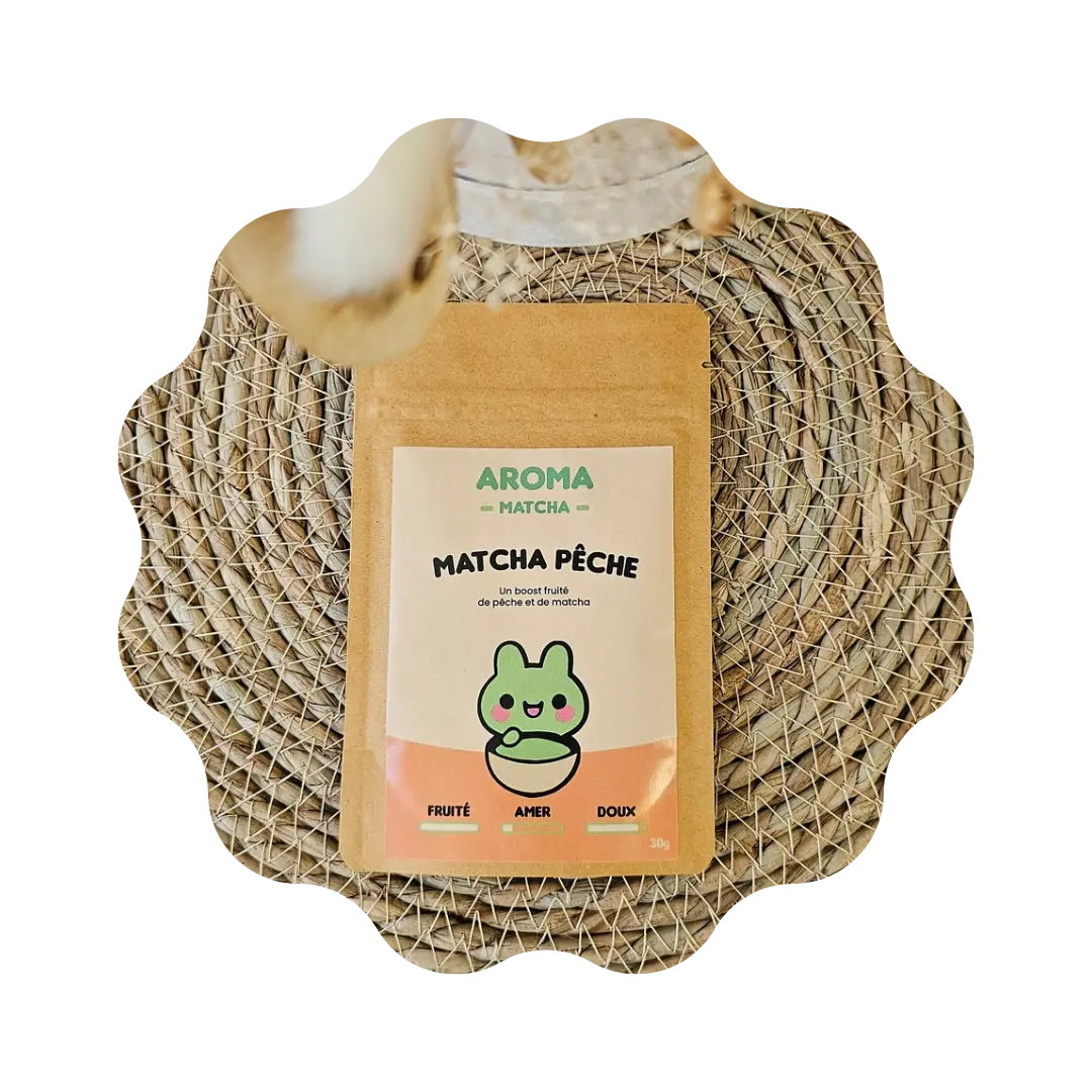 Matcha Pêche 30 gr 🌿🍑 CaminaTea
