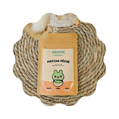 Matcha Pêche 30 gr 🌿🍑 CaminaTea