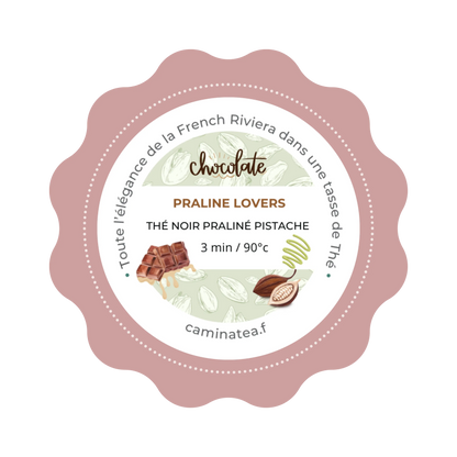 Thé Noir - Praline Lovers CaminaTea