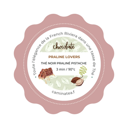 Thé Noir - Praline Lovers CaminaTea