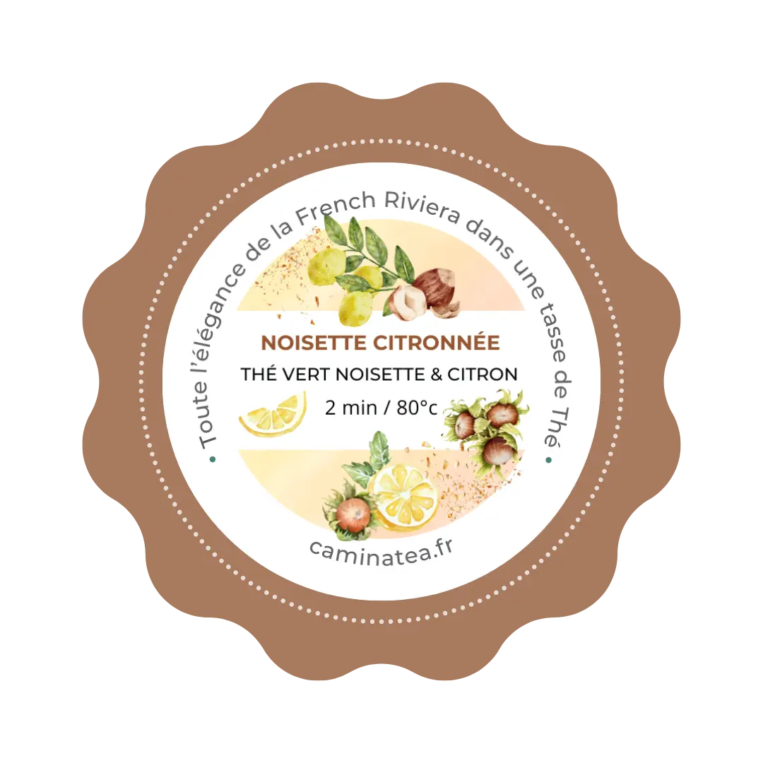 Thé Vert - Noisette Citronnée 🐿️ CaminaTea