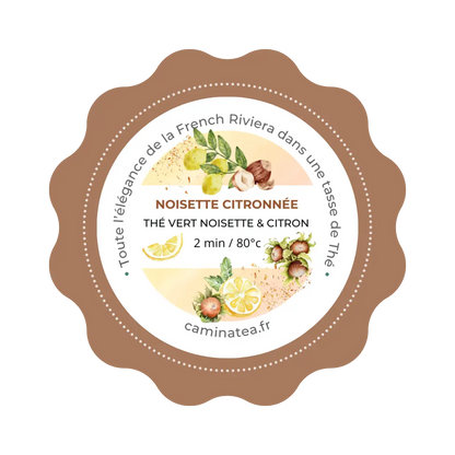 Thé Vert - Noisette Citronnée 🐿️ CaminaTea